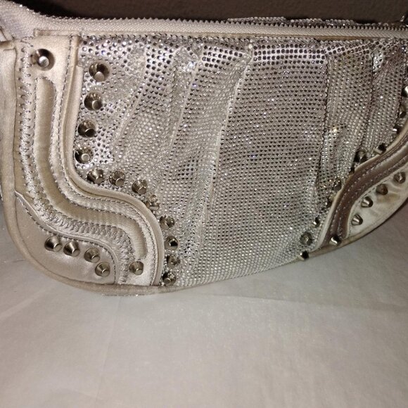 Zara -medium - shoulder bag-grays silver color metal plated styles - Picture 3 of 8